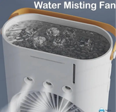 پنکه مه پاش دو طرفه شارژی مدل Double Ended Spray Fan