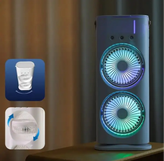 پنکه مه پاش دو طرفه شارژی مدل Double Ended Spray Fan