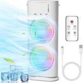 پنکه مه پاش دو طرفه شارژی مدل Double Ended Spray Fan